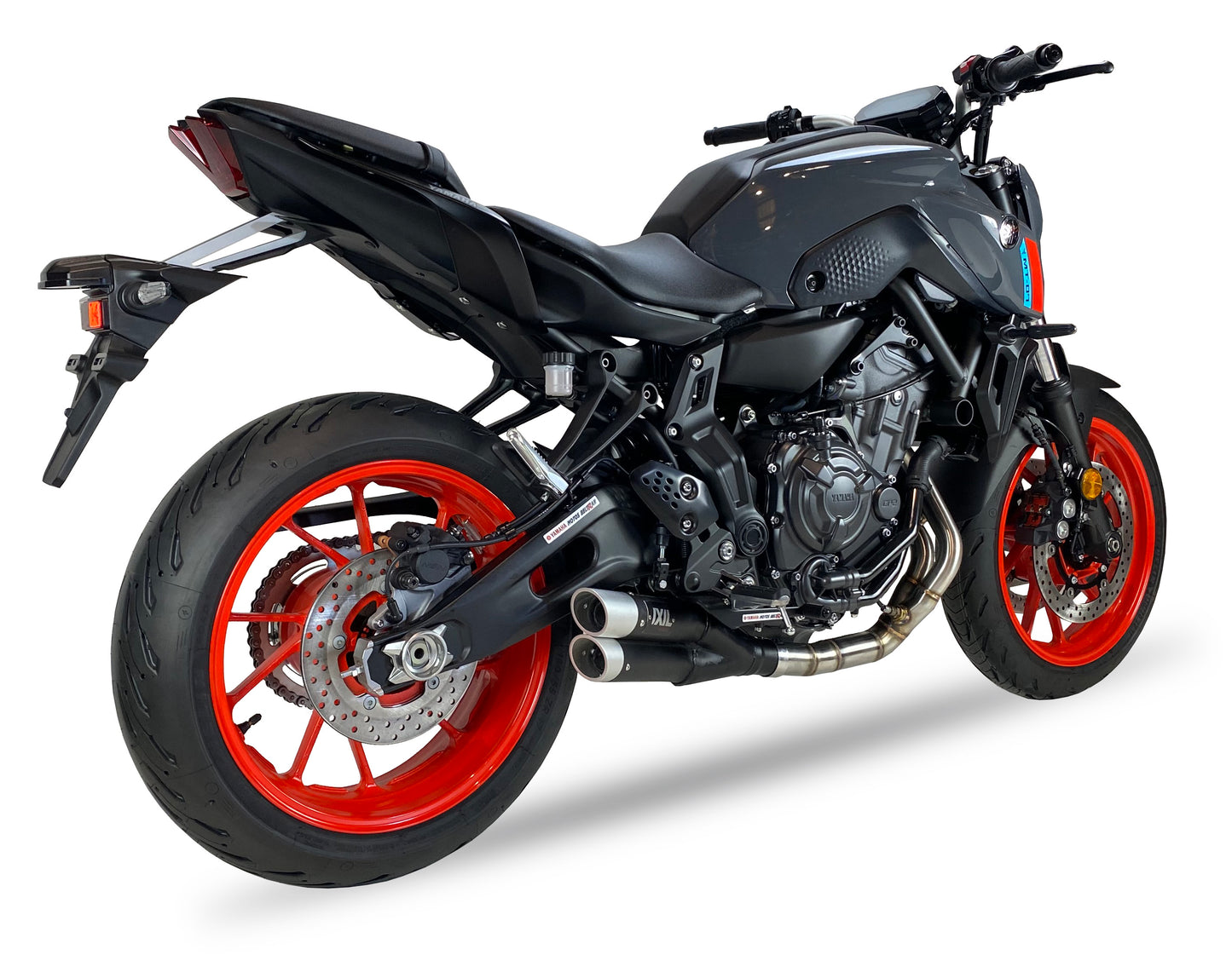 IXIL Hyperlow black XL Auspuff passend für Yamaha MT-07 2021-2024