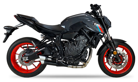 IXIL Hyperlow black XL Auspuff passend für Yamaha TRACER 7 2021-2023