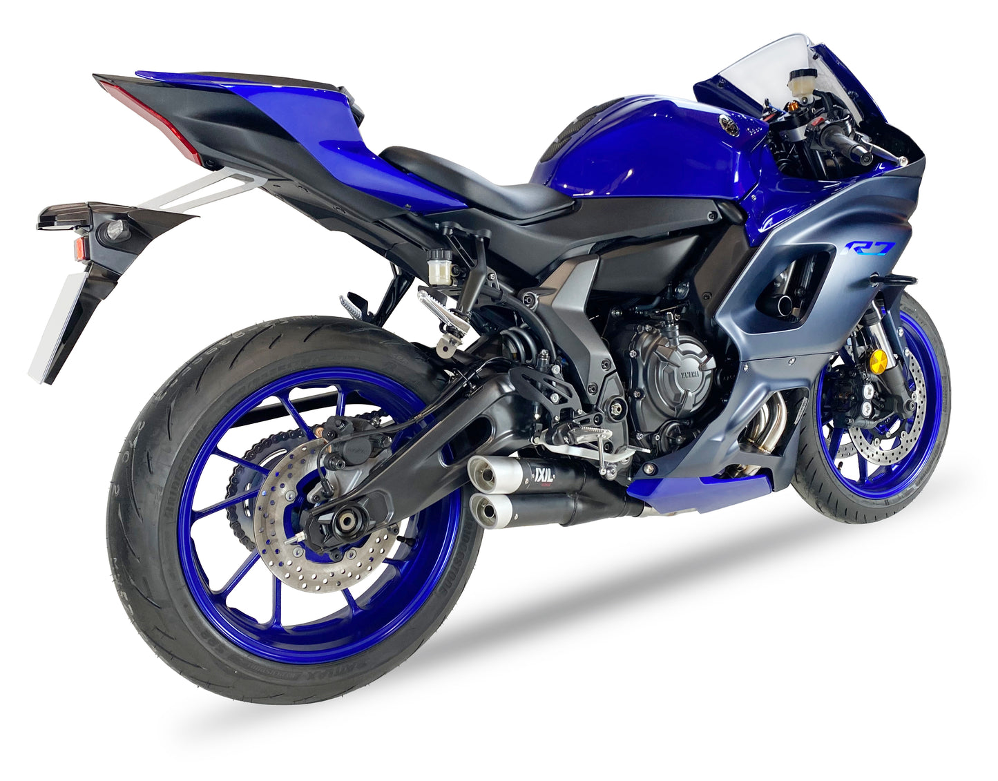 IXIL Hyperlow black Auspuff Komplettanlage passend für Yamaha YZF-R7 2021-2024
