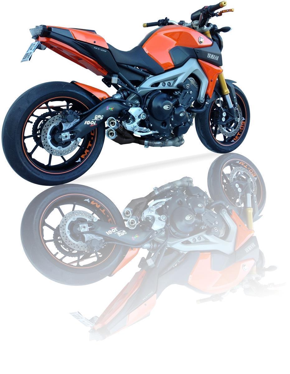 IXIL Hyperlow black XL Auspuff passend für Yamaha XSR 900 2016-2021