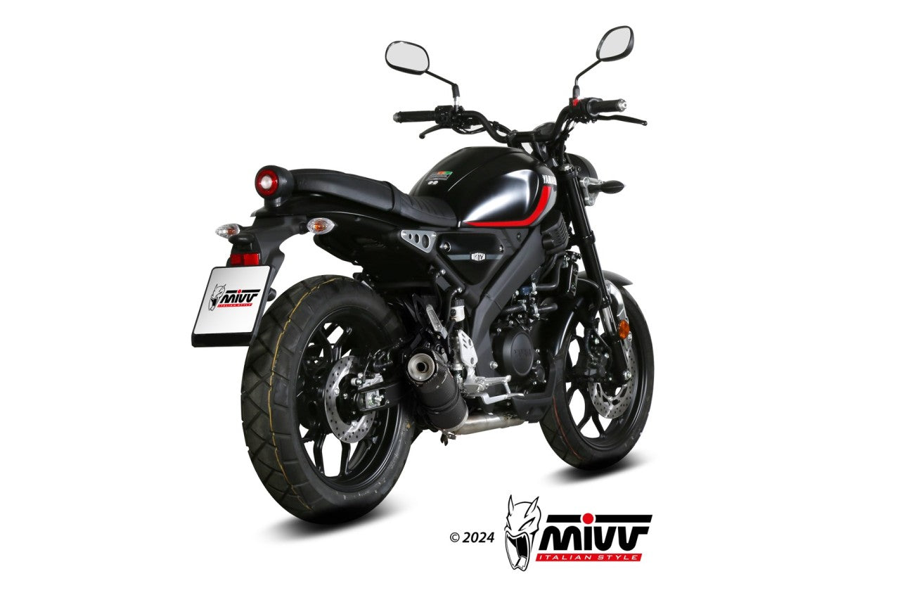 MIVV GP-C Auspuff Komplettanlage Carbon passend für YAMAHA XSR 125 2022-2024