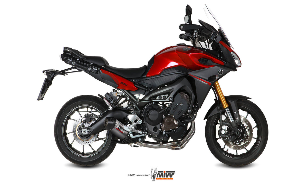 MIVV Oval Auspuff Titan passend für Yamaha TRACER 900 / GT 2015-2020