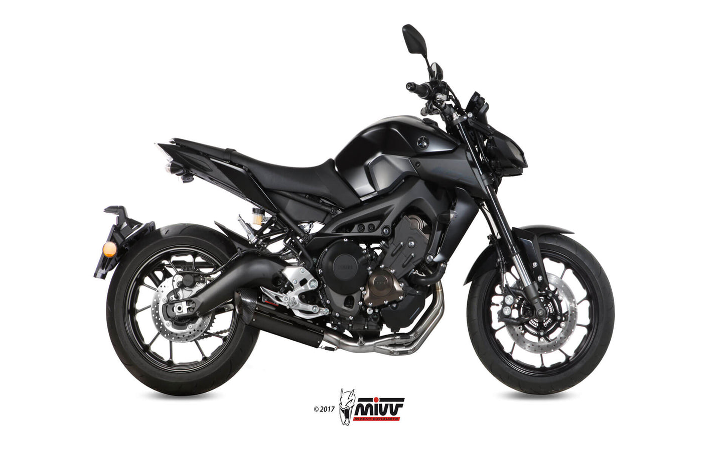 MIVV Suono Auspuff Komplettanlage passend für Yamaha MT-09 / SP 2013-2020