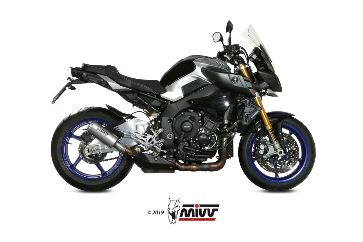MIVV MK3 Auspuff Edelstahl passend für YAMAHA MT-10 2016-2022
