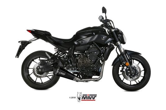 MIVV DELTA RACE Auspuff Komplettanlage passend für YAMAHA MT-07 2014-2020