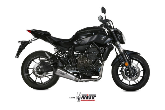 MIVV Delta Race Auspuff Komplettanlage passend für YAMAHA MT-07 2014-2020