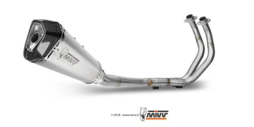 MIVV Delta Race Auspuff Edelstahl passend für YAMAHA MT-07 14-20