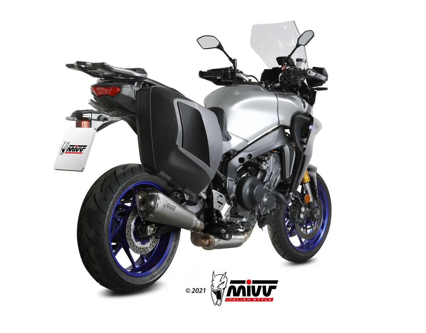 MIVV Delta Race Auspuff Komplettanlage passend für YAMAHA Tracer 9 /GT 2021-2024