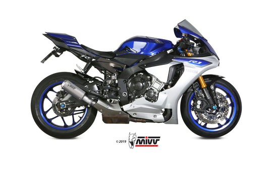 MIVV MK3 Auspuff Edelstahl passend für Yamaha YZF-R1 2015-2022
