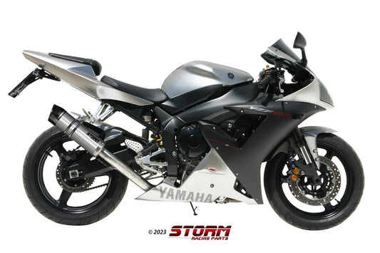 STORM GP-C Auspuff Edelstahl passend für YAMAHA YZF-R1 2002-2003