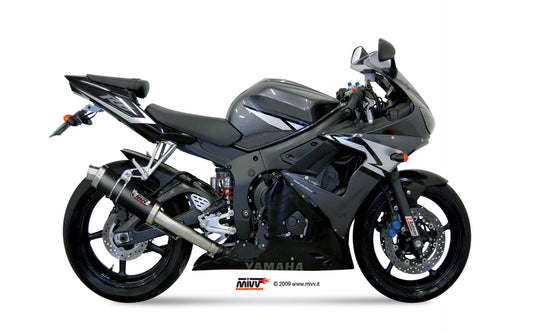 MIVV GP Auspuff Carbon passend für Yamaha YZF-R6 2003-2005