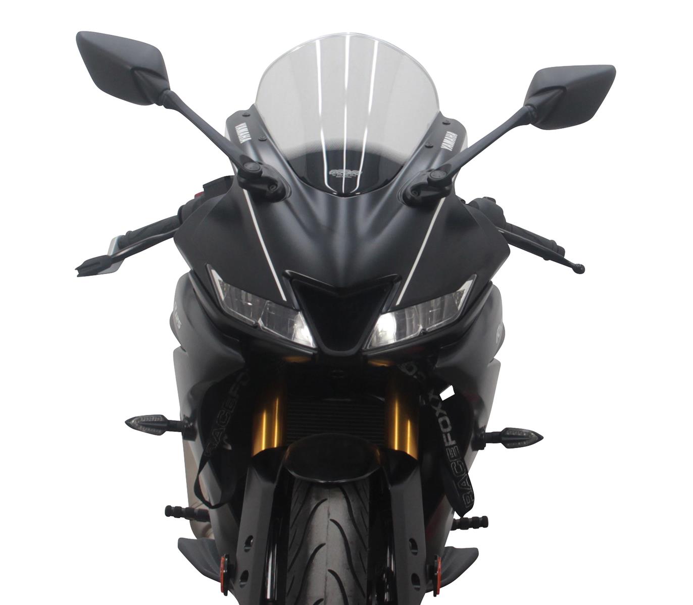 MRA Racingscheibe "R" klar passend für Yamaha YZF-R 125 2019-2022
