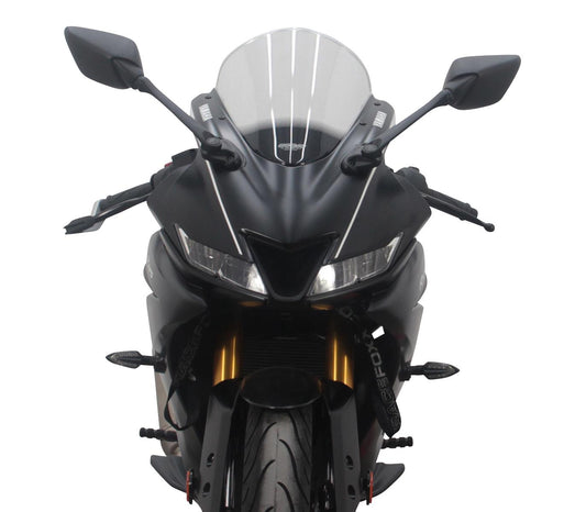 MRA Racingscheibe "R" klar passend für Yamaha YZF-R 125 2019-2022
