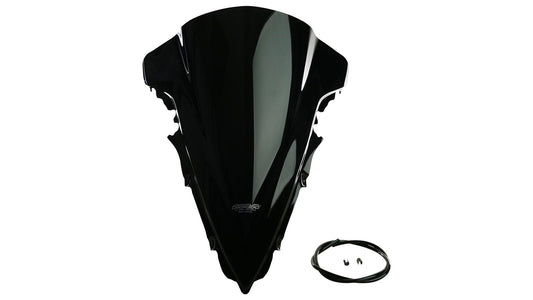 MRA Racingscheibe schwarz passend für Yamaha YZF-R1 2009-2014