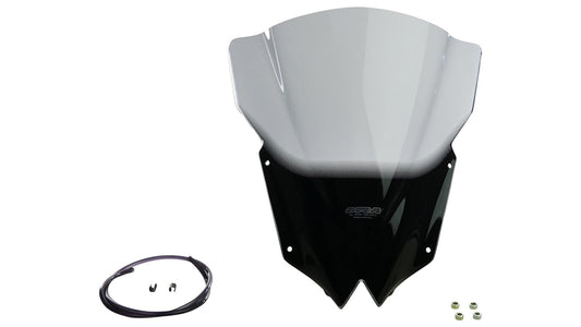 MRA Racingscheibe "R" rauchgrau passend für Yamaha YZF-R6 2008-2016