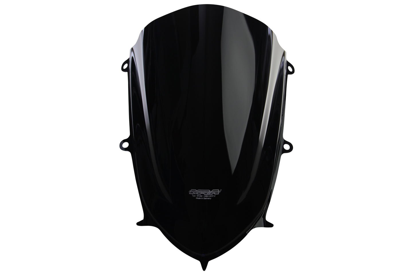 MRA Racingscheibe "R" schwarz passend für Yamaha YZF-R6 2017-