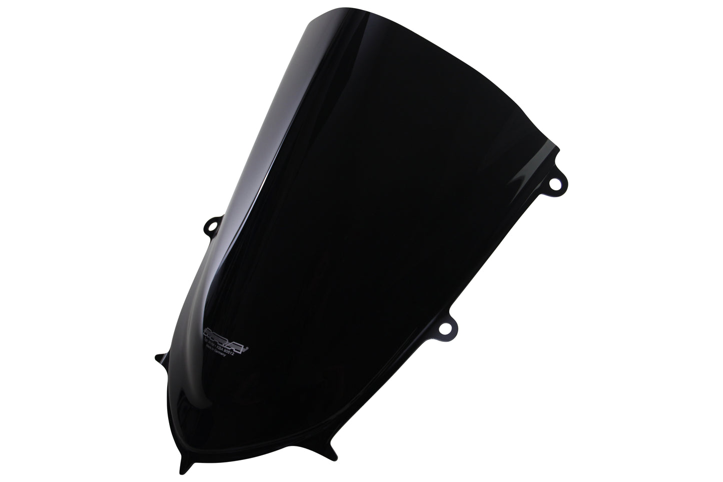 MRA Racingscheibe "R" schwarz passend für Yamaha YZF-R6 2017-