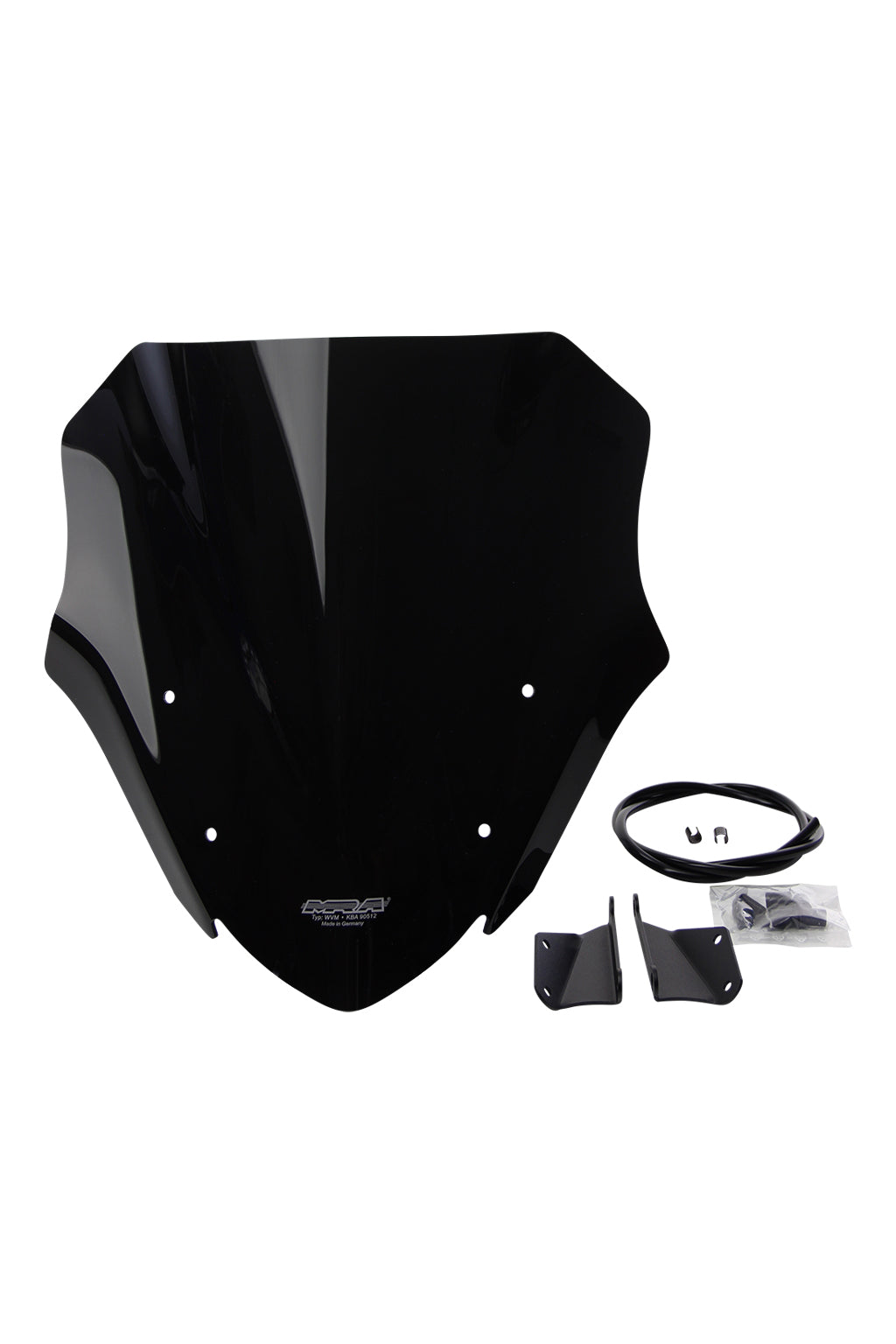 MRA Racingscheibe NRN schwarz passend für Kawasaki Z 650 2017-2019