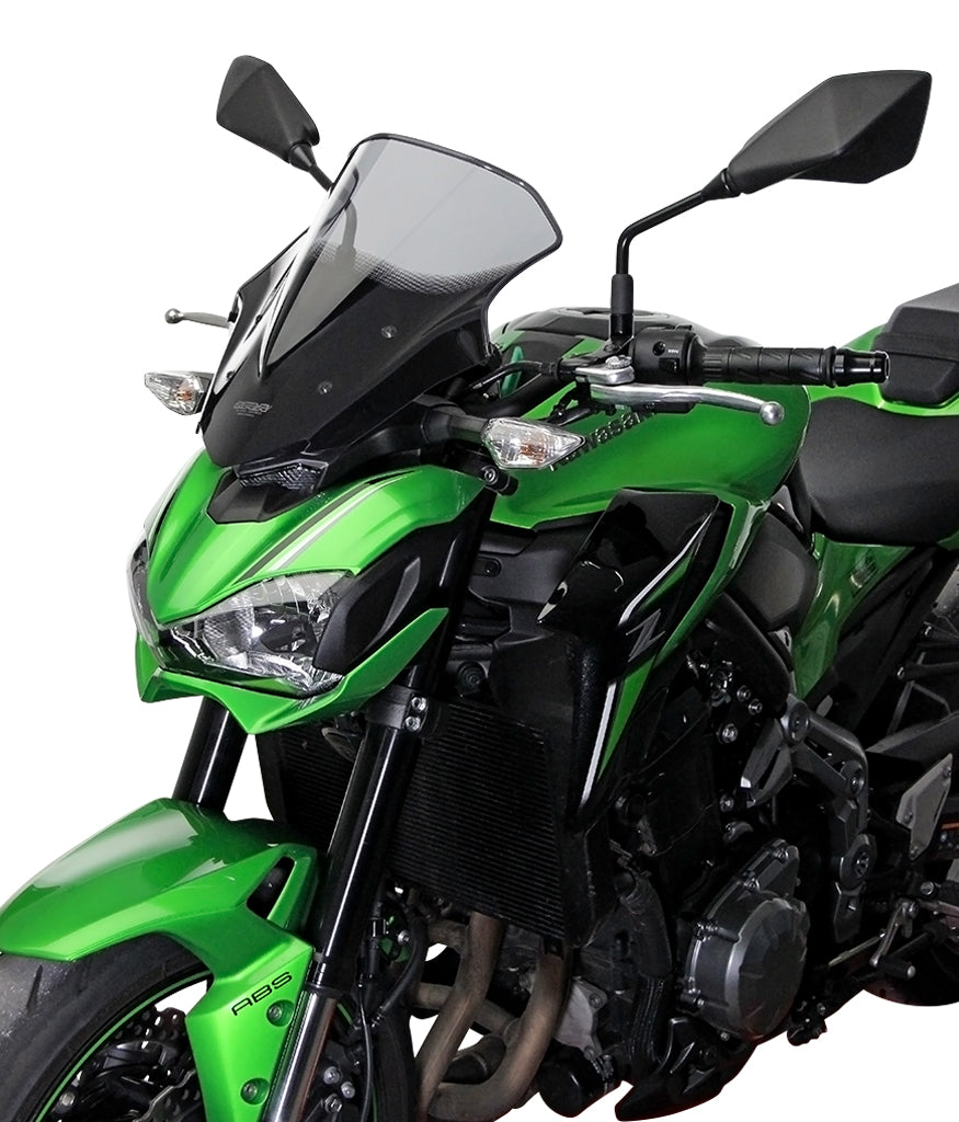 MRA Racingscheibe "NRN" rauchgrau passend für Kawasaki Z 900 2017-2019