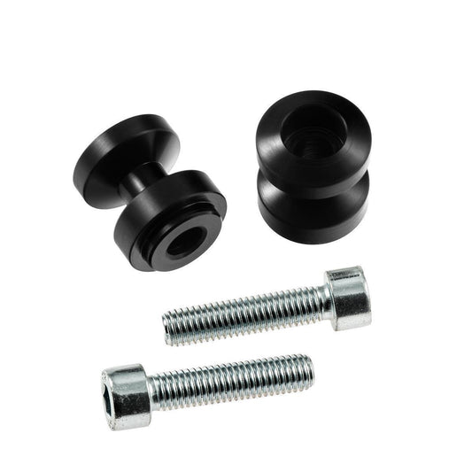 Bobbins Racingadapter Ständeraufnahme für Montageständer M8 schwarz mit Distanzhülse - Kama Bike Parts