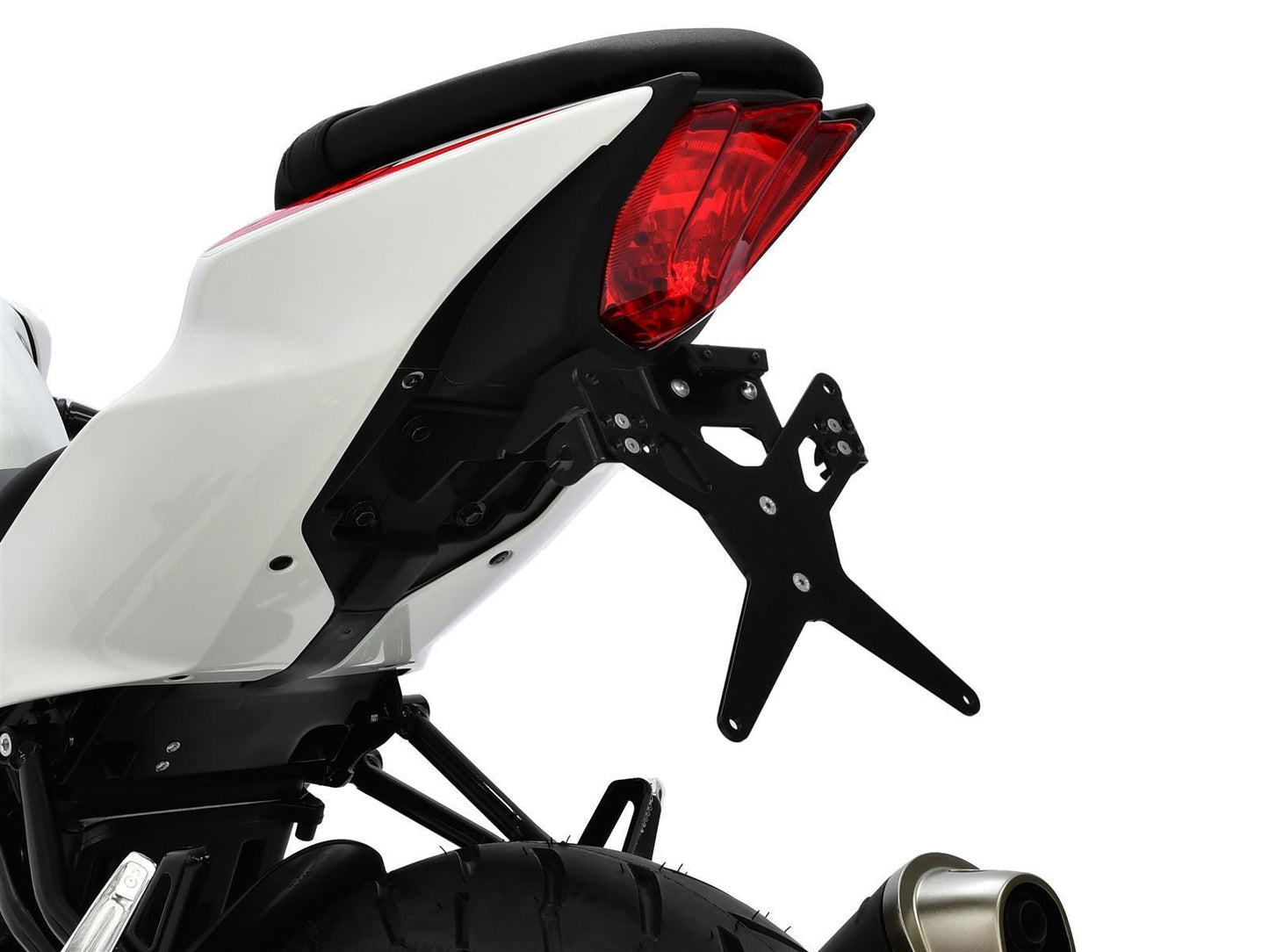 Kennzeichenhalter passend für Suzuki GSX-R 125 2017-2024 - Kama Bike Parts