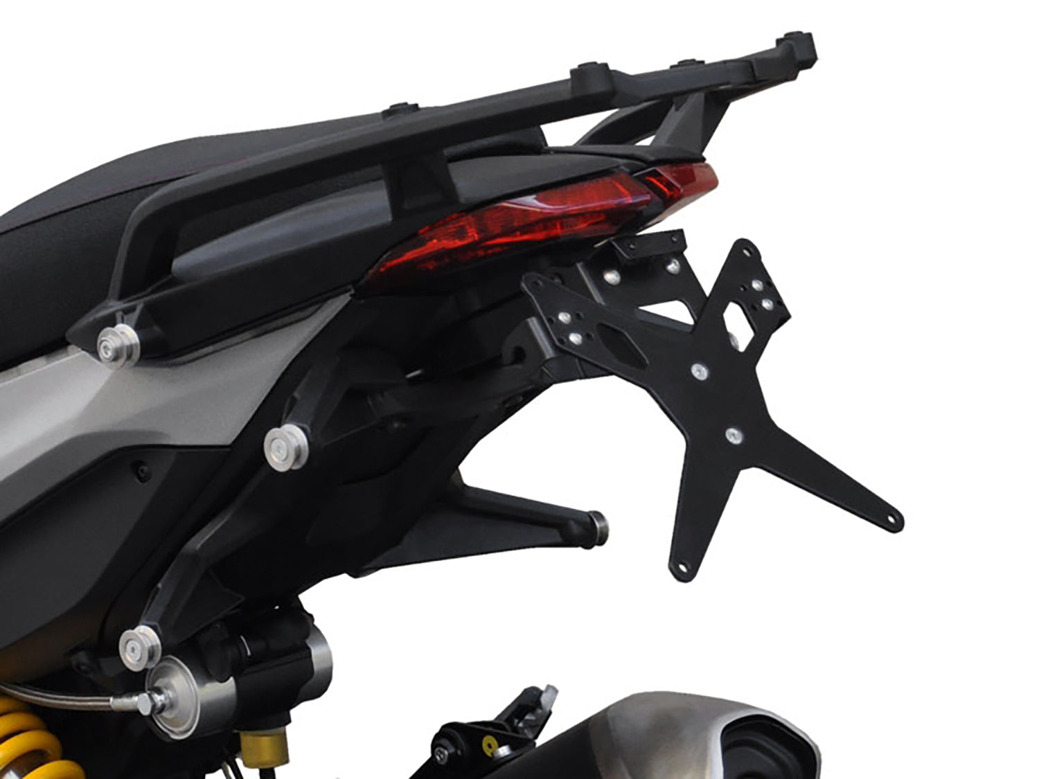 Kennzeichenhalter passend für Ducati Hypermotard 939 2016-2018 - Kama Bike Parts