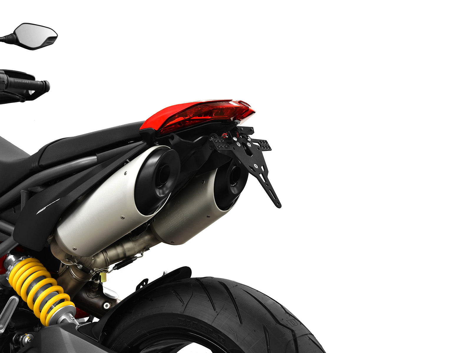 Kennzeichenhalter passend für Ducati Hypermotard 950 2019-2023 - Kama Bike Parts