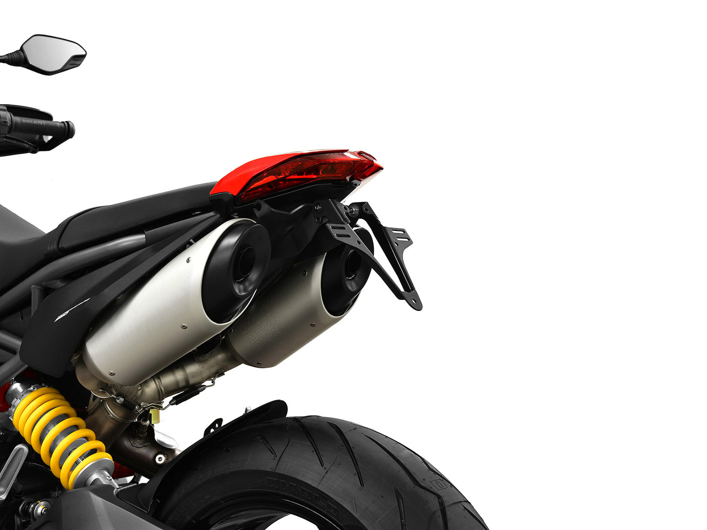 Kennzeichenhalter passend für Ducati Hypermotard 950 2019-2023 - Kama Bike Parts
