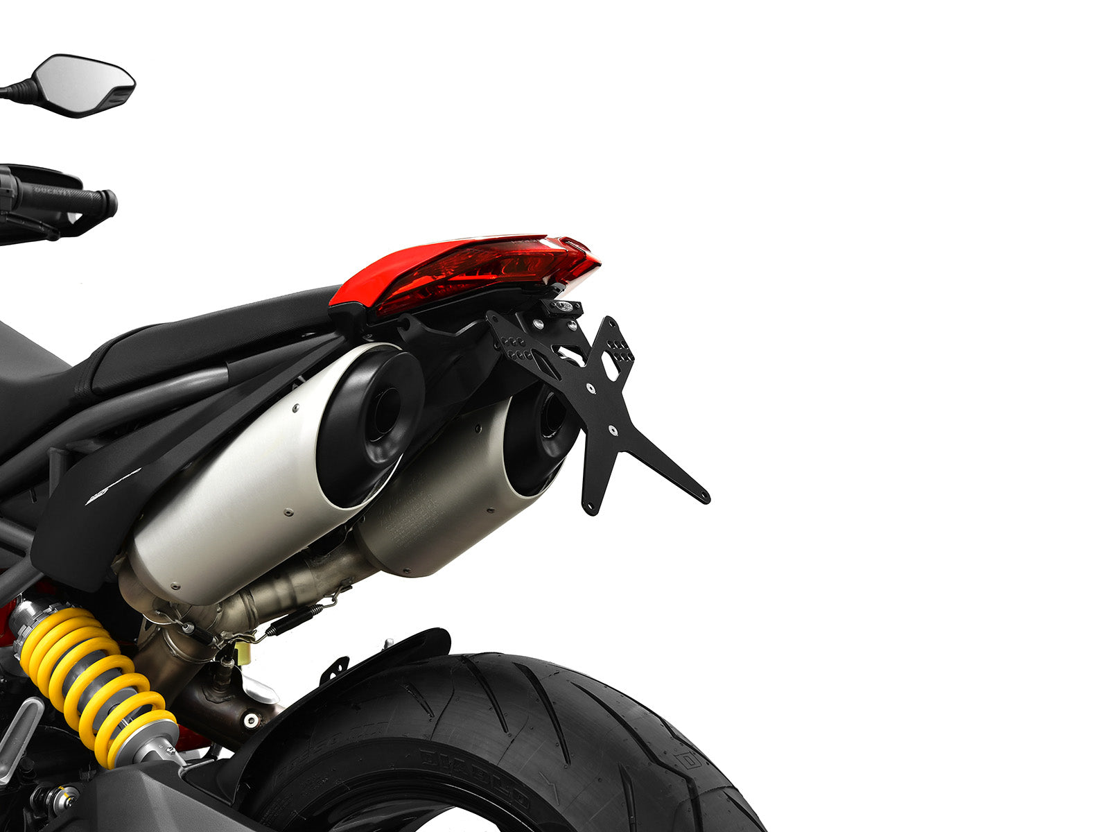 Kennzeichenhalter passend für Ducati Hypermotard 950 2019-2023 - Kama Bike Parts