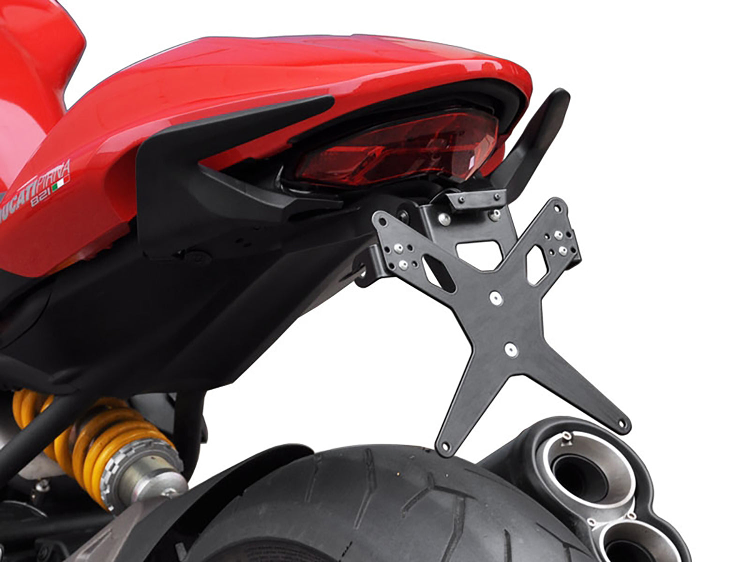 Kennzeichenhalter passend für Ducati Monster 821 2014-2017 - Kama Bike Parts