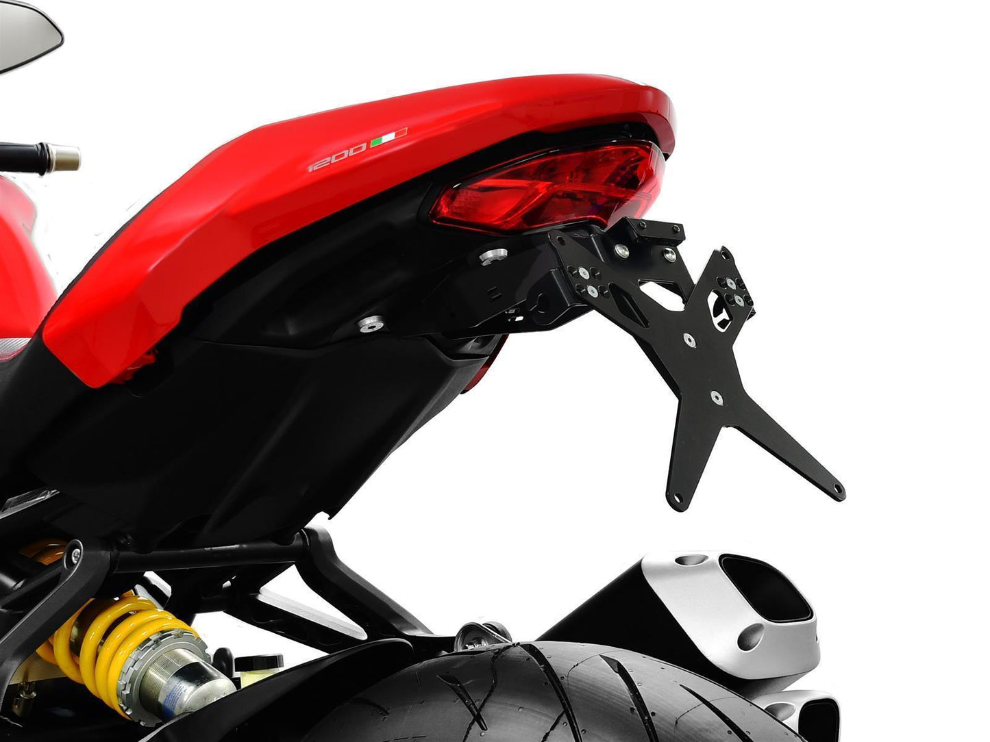 Kennzeichenhalter passend für Ducati Monster 821 2018-2020 - Kama Bike Parts