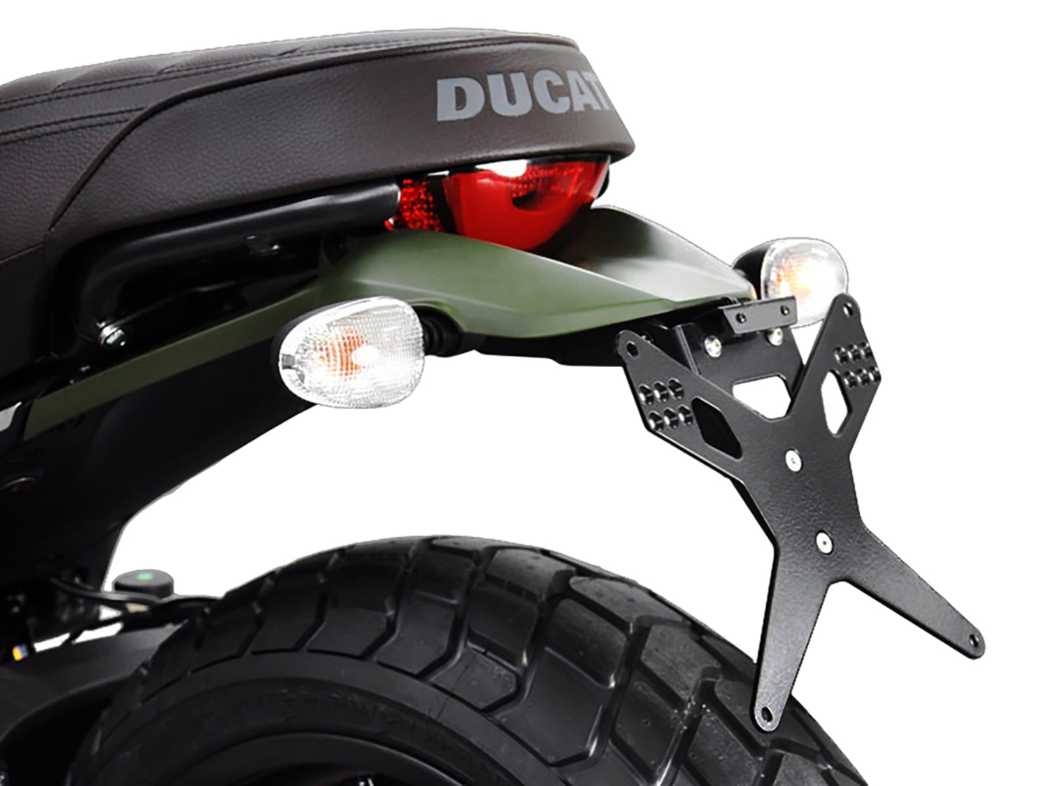 Kennzeichenhalter passend für Ducati Scrambler 800 2015-2017 - Kama Bike Parts
