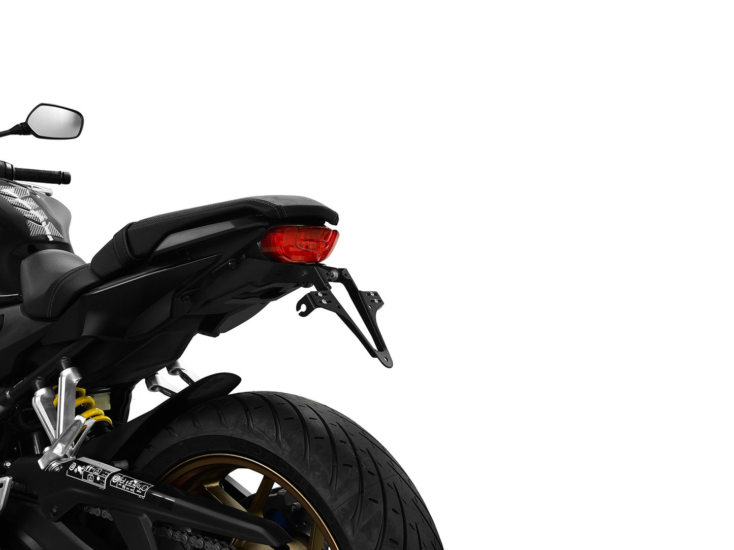 Kennzeichenhalter passend für Honda CB 650 R 2019-2020 - Kama Bike Parts