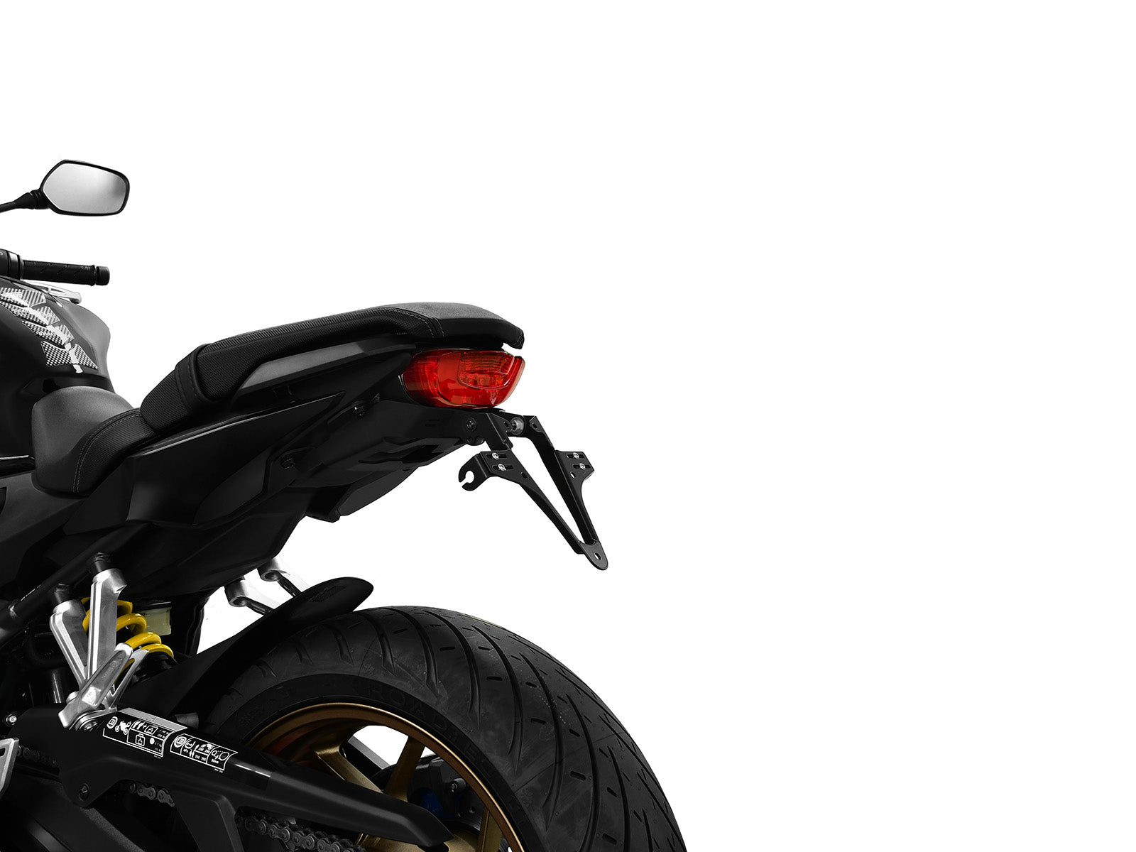 Kennzeichenhalter passend für Honda CB 650 R 2019-2020 - Kama Bike Parts