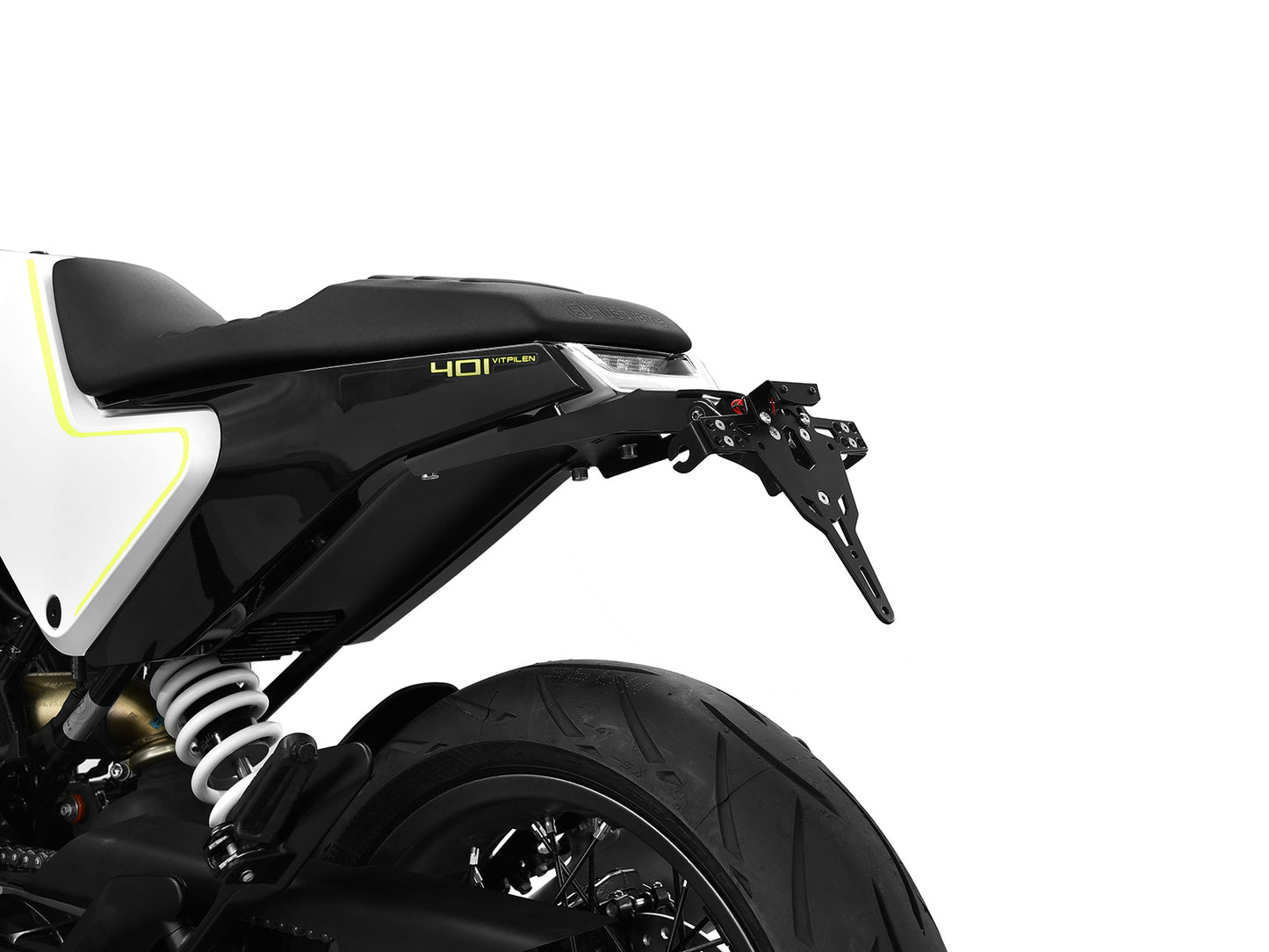 Kennzeichenhalter passend für Husqvarna Svartpilen 125 2021-2023 - Kama Bike Parts