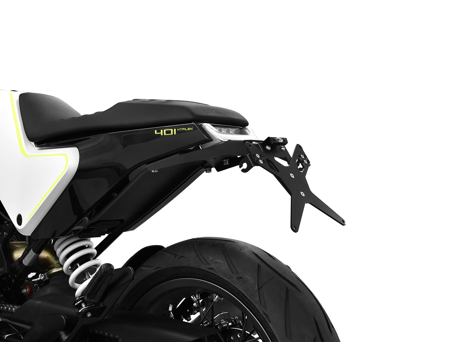 Kennzeichenhalter passend für Husqvarna Svartpilen 125 2021-2023 - Kama Bike Parts