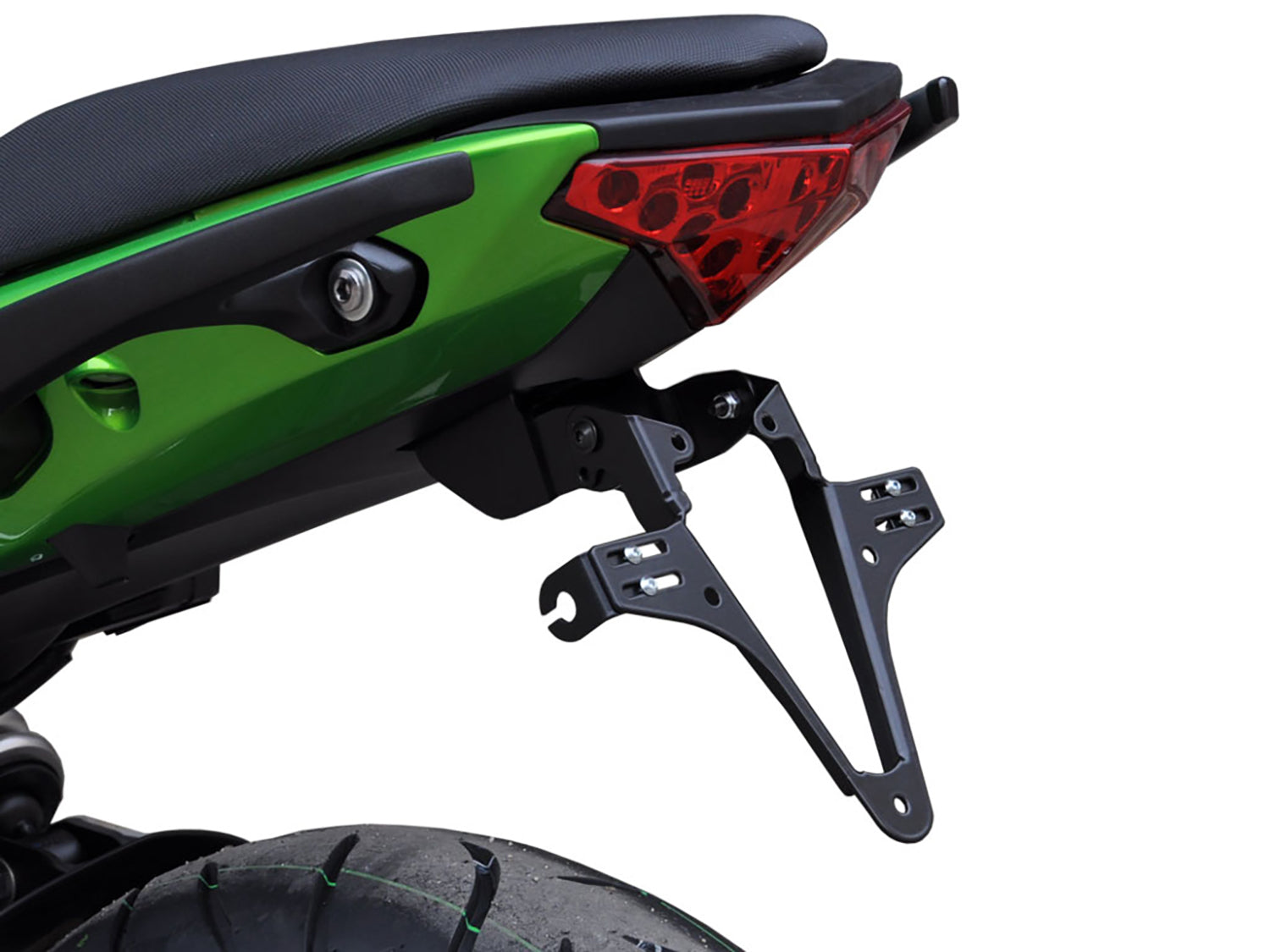 Kennzeichenhalter passend für Kawasaki ER-6 n / f 2012-2016 - Kama Bike Parts