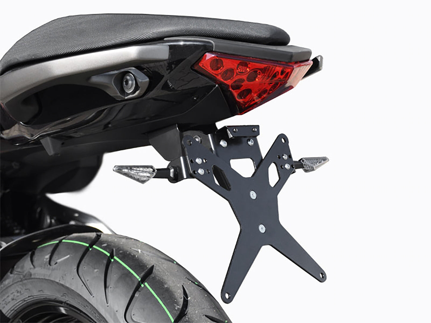 Kennzeichenhalter passend für Kawasaki ER-6 n / f 2012-2016 - Kama Bike Parts