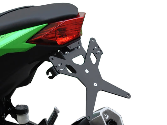 Kennzeichenhalter passend für Kawasaki Ninja 250R (EX250) 2012-2012 - Kama Bike Parts