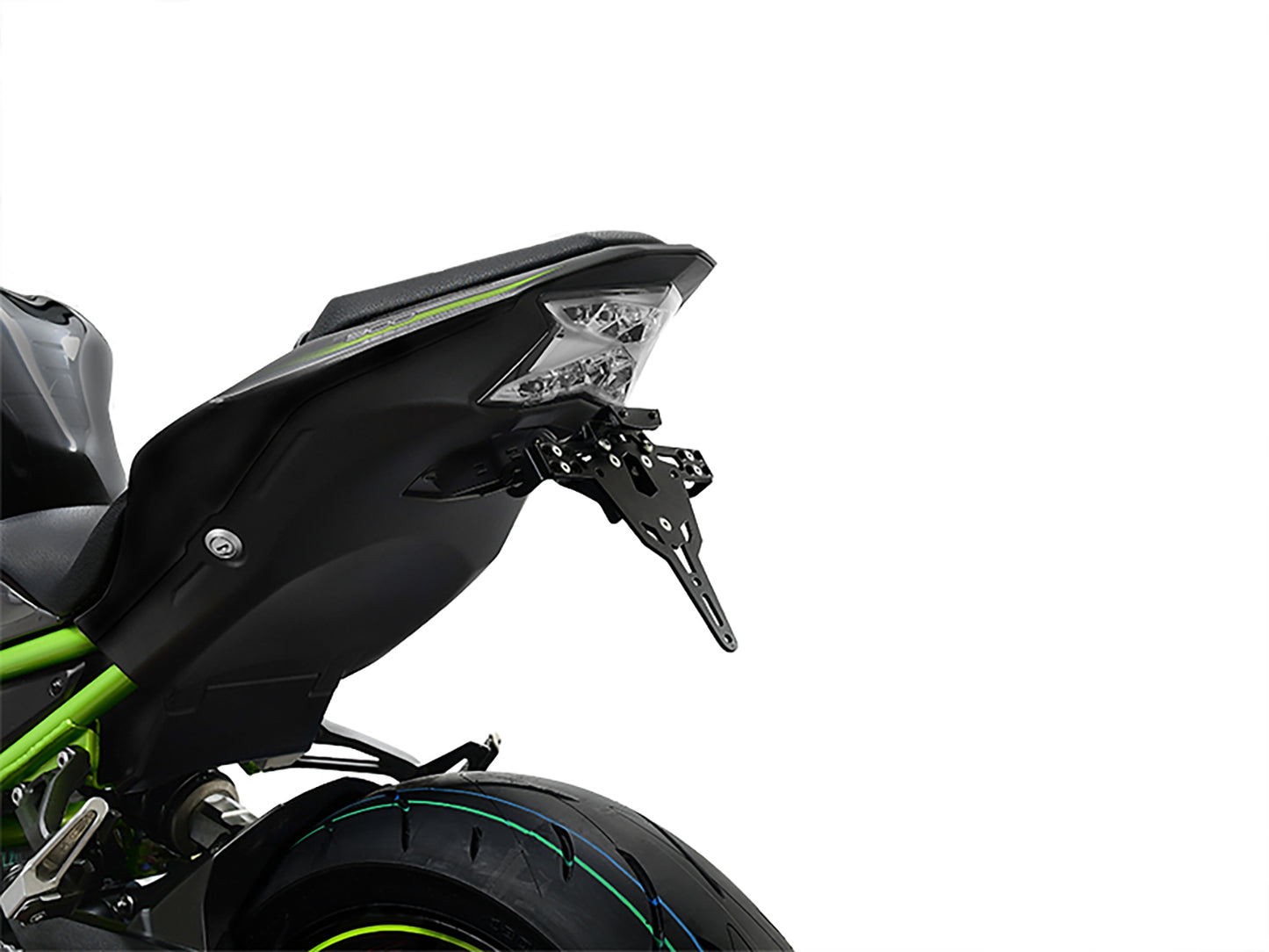 Kennzeichenhalter passend für Kawasaki Z H2 2020-2024 - Kama Bike Parts
