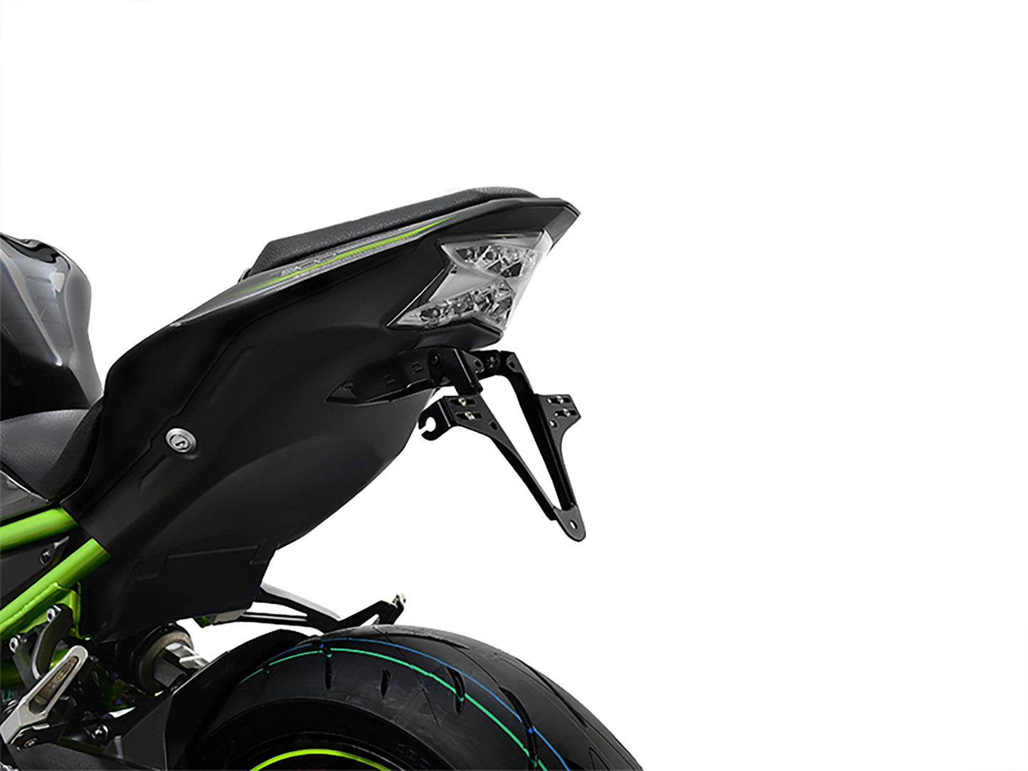 Kennzeichenhalter passend für Kawasaki Z H2 2020-2024 - Kama Bike Parts