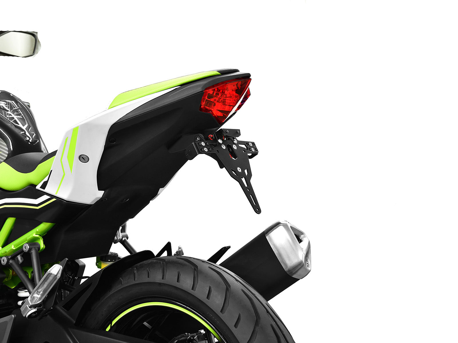 Kennzeichenhalter passend für Kawasaki Z125 2019-2024 - Kama Bike Parts