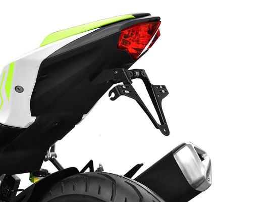 Kennzeichenhalter passend für Kawasaki Z125 2019-2024 - Kama Bike Parts