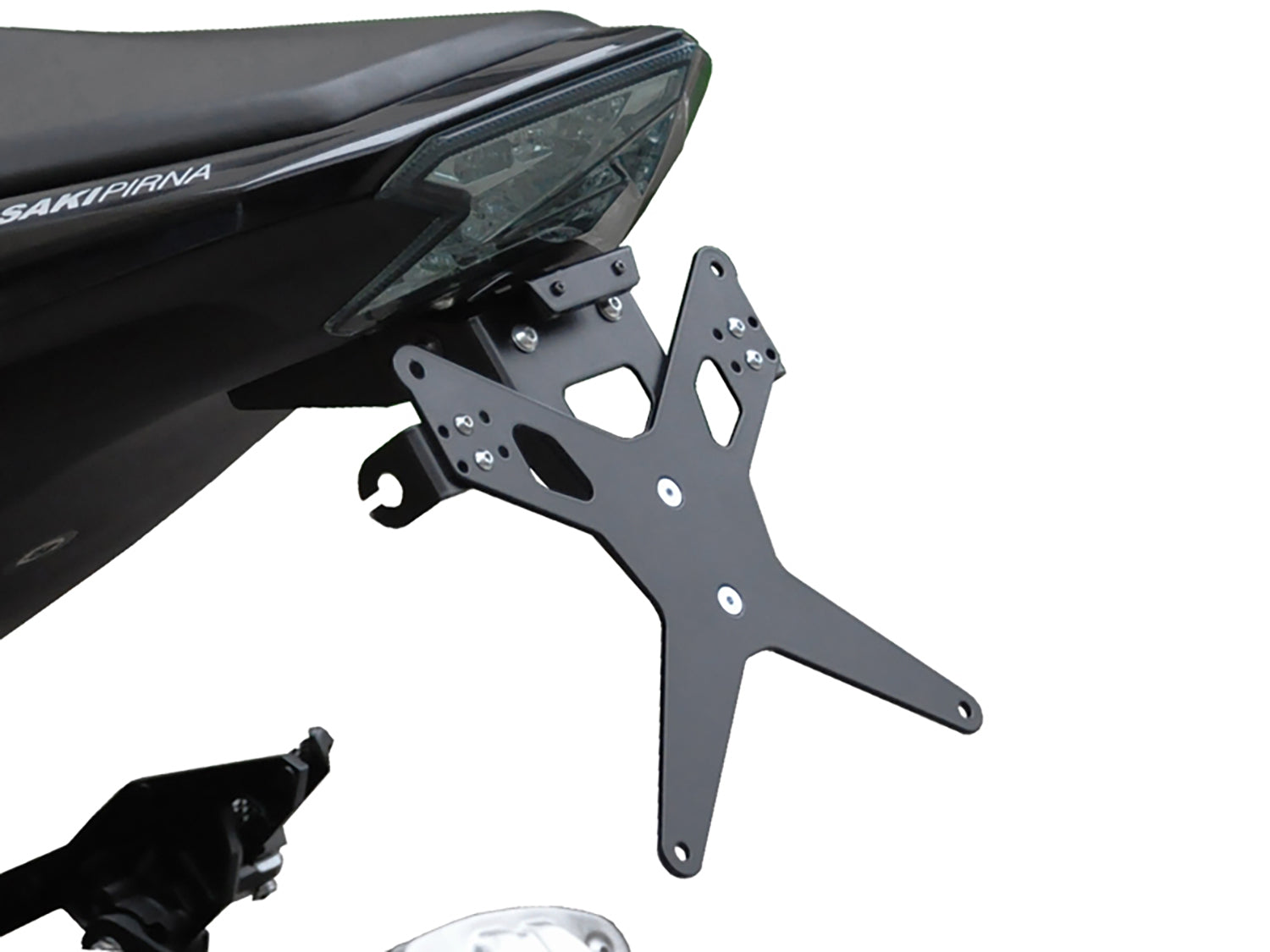 Kennzeichenhalter passend für Kawasaki Z800e 2013-2016 - Kama Bike Parts