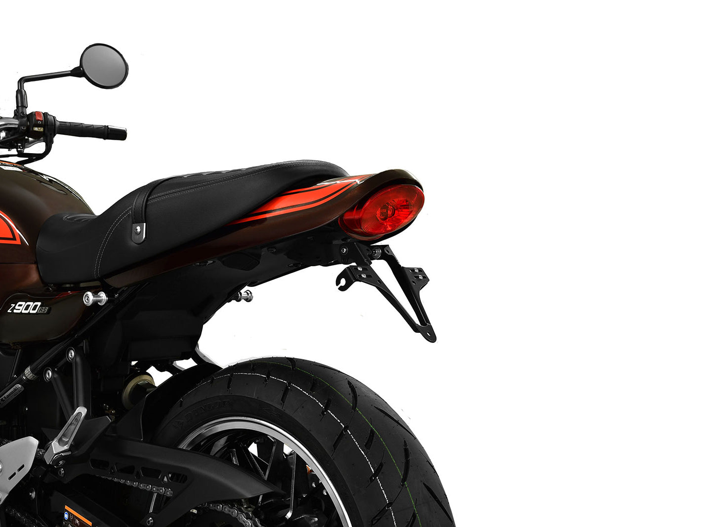 Kennzeichenhalter passend für Kawasaki Z900RS 2018-2024 - Kama Bike Parts
