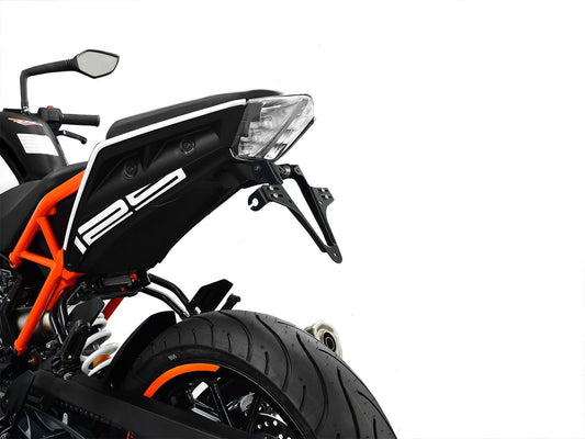 Kennzeichenhalter passend für KTM 125 Duke 2017-2023 - Kama Bike Parts