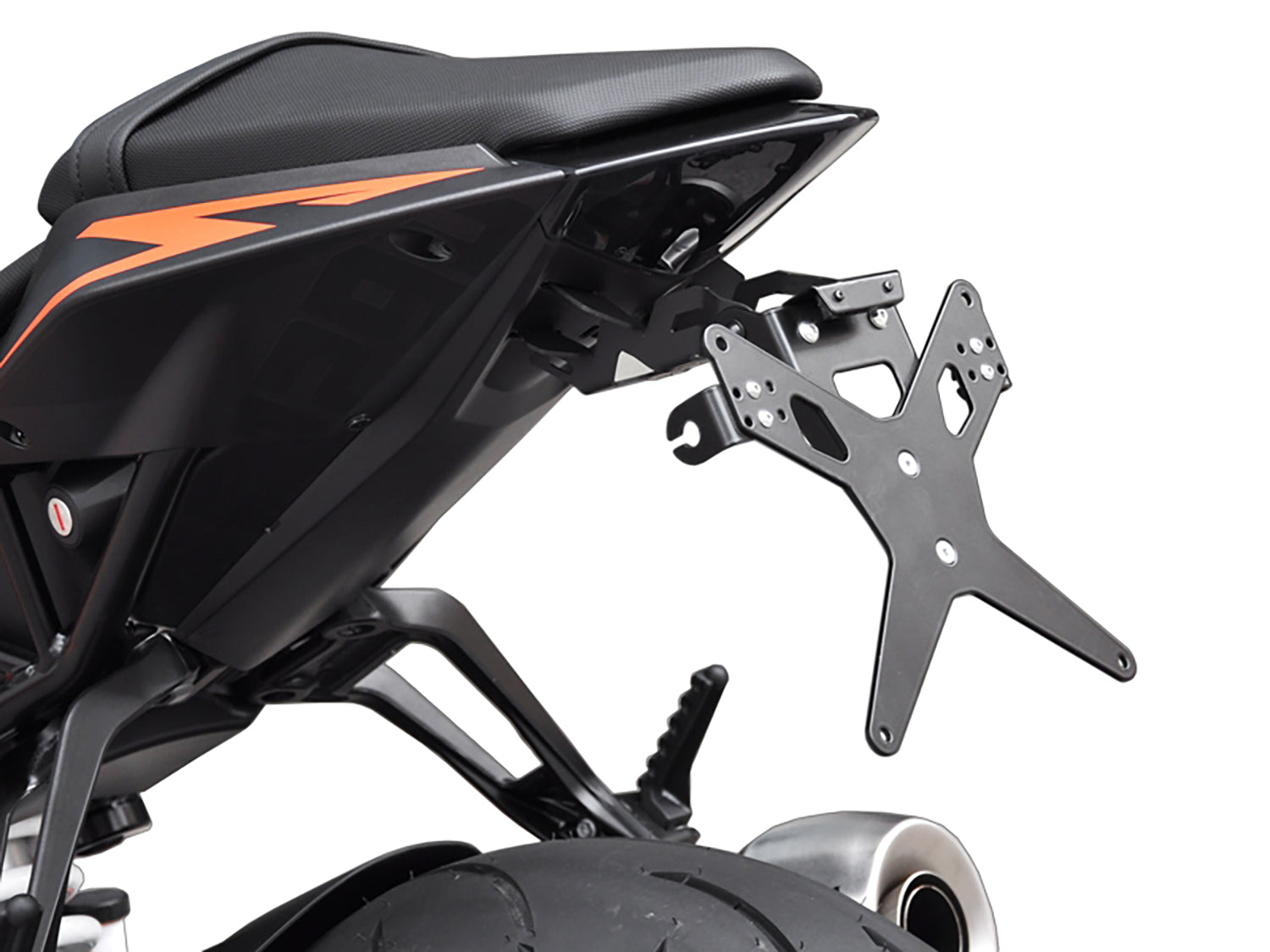 Kennzeichenhalter passend für KTM 1290 Super Duke R 2014-2019 - Kama Bike Parts