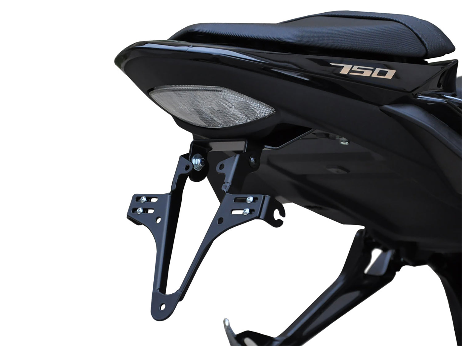 Kennzeichenhalter passend für Suzuki GSR 750 2011-2016 - Kama Bike Parts