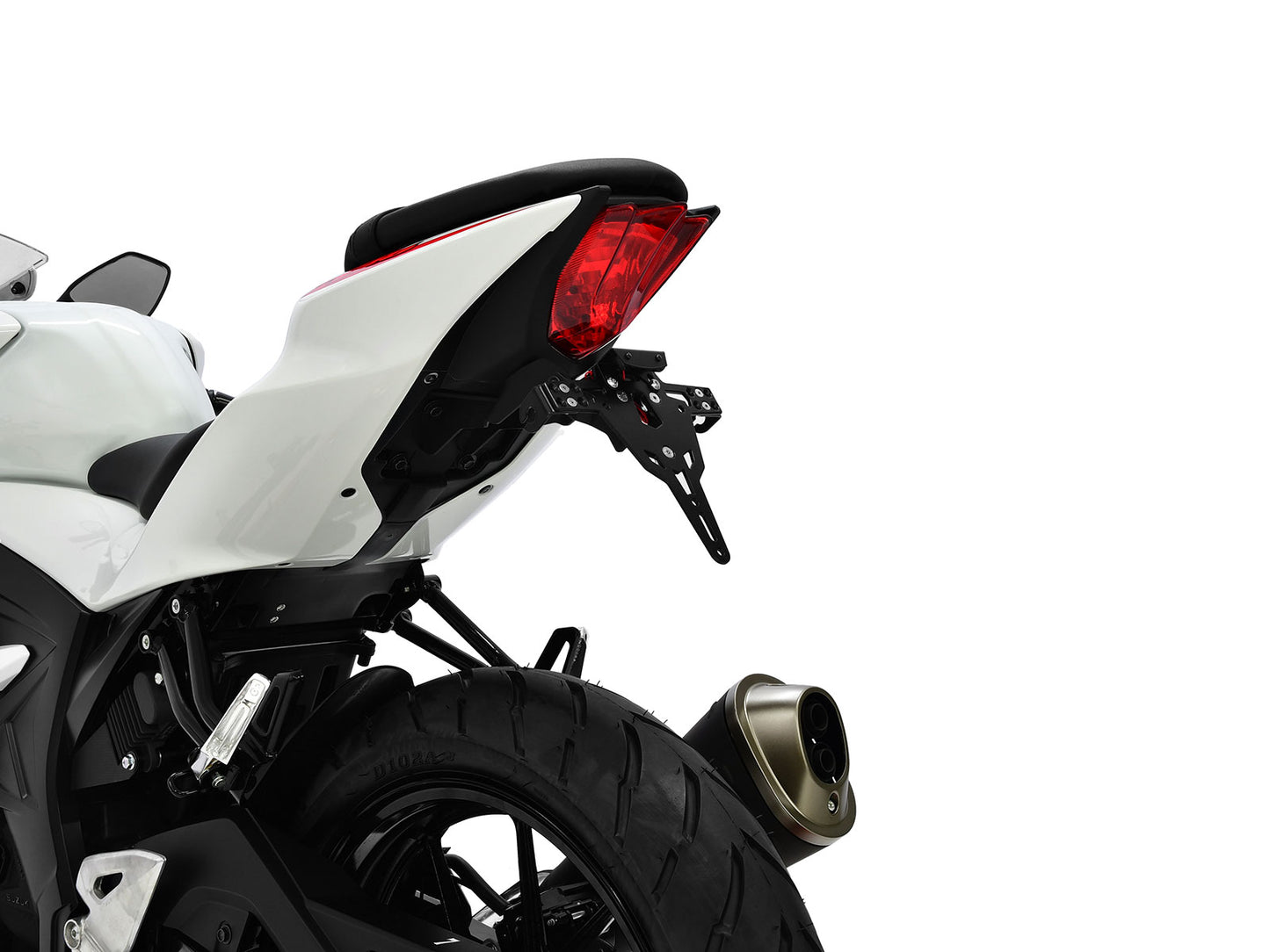 Kennzeichenhalter passend für Suzuki GSX-R 125 2017-2024 - Kama Bike Parts