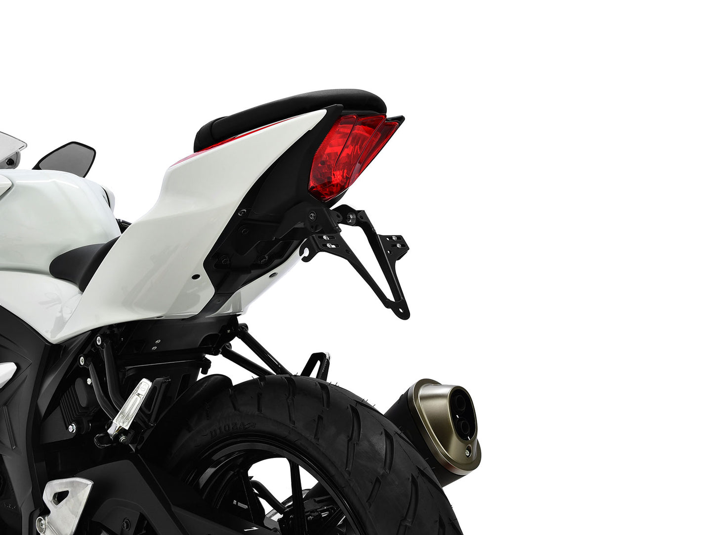 Kennzeichenhalter passend für Suzuki GSX-R 125 2017-2024 - Kama Bike Parts